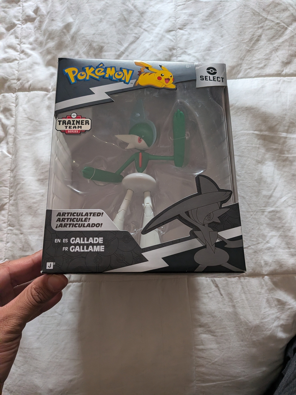 Pokémon Select Gallade Trainer Team Figure - Green & White Brand New
